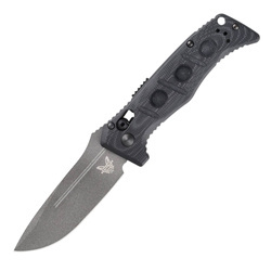 Benchmade - Тактичний ніж 2730GY-1 Mini Auto Adamas - CPM MagnaCut - чорний - 2730GY-1