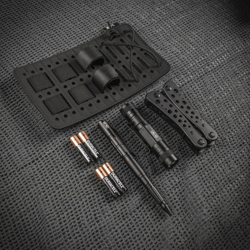M-Tac - Модульна вставка - MOLLE - Лазерний виріз - 11 x 19,5 см - Чорний - 10201002