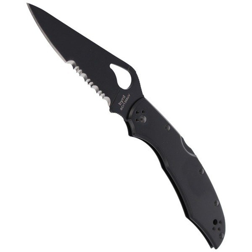 Spyderco - Складаний ніж Byrd Cara Cara™ 2 з нержавіючим чорним лезом - BY03BKPS2