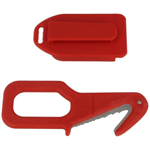 MAC Coltellerie - Безпечний ніж Rescue 48 мм - TS05 RED