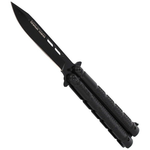 K25 - Складаний ніж-метелик з титановим покриттям Balisong - 36250