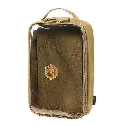 M-Tac - Прозорий органайзер Elite Large Gen.II - Cordura - нейлон - Coyote - 10147805-L