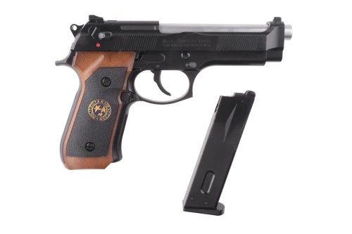 WE - Репліка пістолета ASG Samurai Edge Standard V.2 M9 Full Auto - чорний - WET-02-017094