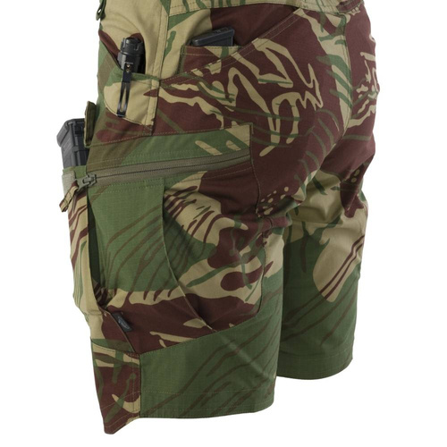 Helikon - Шорти міські тактичні 8.5'' - PolyCotton Stretch Ripstop - Rhodesian Camo - SP-UTS-SP-1K