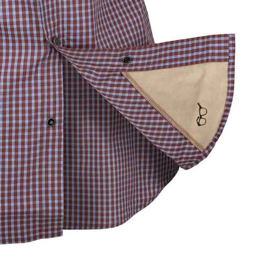 Helikon - Сорочка Covert Concealed Carry - Ozark Blue Plaid - KO-CCC-CB-PD