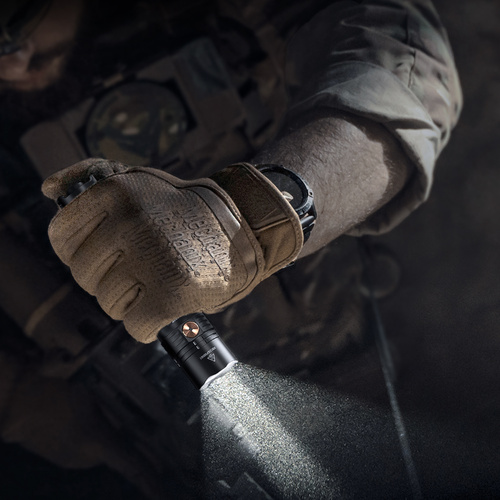 Fenix - Тактичний світлодіодний ліхтар PD36R ACE з акумулятором 5000 мАг - 3000 лм - чорний - PD36R ACE