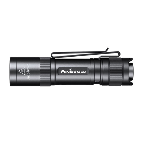 Fenix - Світлодіодний ліхтар E12 - 200 лм - чорний -  E12 V3.0