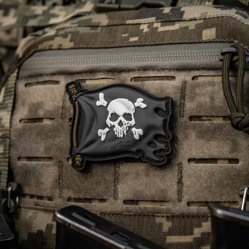 M-Tac - Jolly Roger Patch - ПВХ - Чорний - 51116802