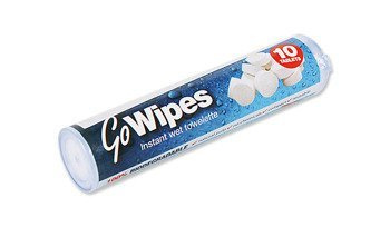 BCB - Стиснуті дорожні серветки Go Wipes - ADV005