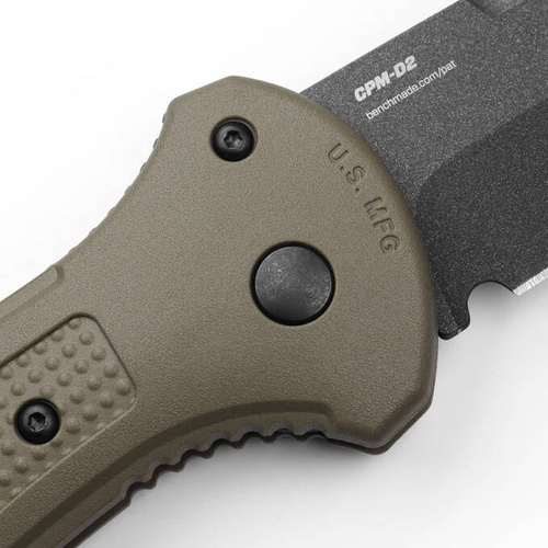 Benchmade - Ніж EDC Claymore - автоматичний - Ranger зелений - 9071BK-1
