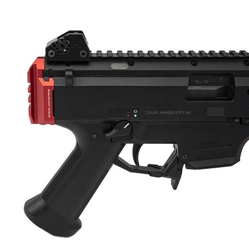 Strike Industries - Адаптер для колби Scorpion EVO3 - чорний - SI-CEVO-SA-QD-BK
