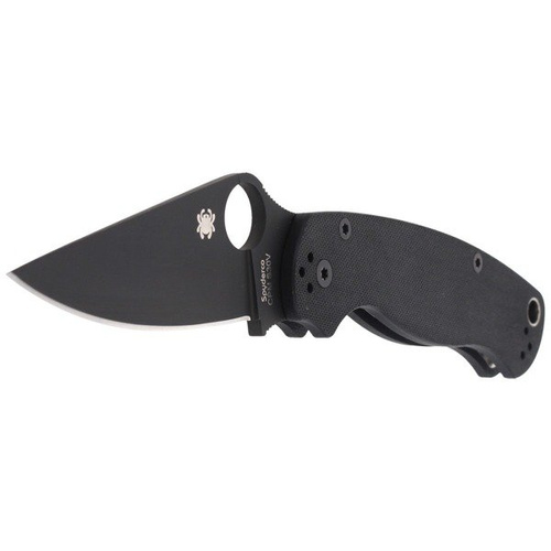 Складаний ніж Spyderco - Para Military™ 2 G-10 Black / Black Blade - C81GPBK2.