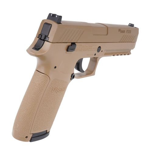 Sig Sauer - Пістолетний волейбольний м'яч Sig P320® - Зворотний удар - 4,5 мм - Coyote - AIR-P320-177-30R-CYT