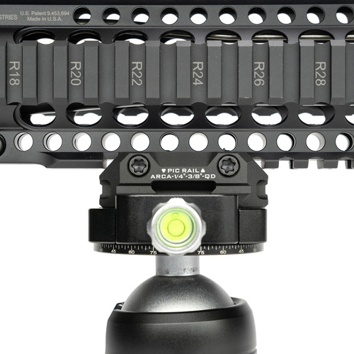 Strike Industries - Адаптер для Picatinny Arca також 1/4" та 3/8" - QD Sling - SI-ARCA-TRI-PADA-BK