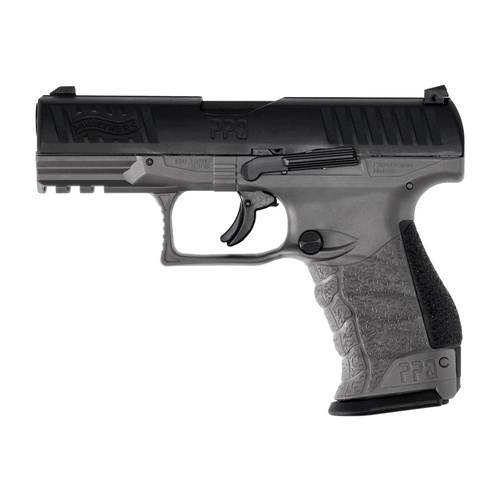 Umarex - Пістолет RAM під гумові кулі Walther PPQ M2 T4E .43 кал - Tungsten Gray - 2.4759 - Травматичні пістолети