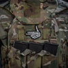 M-Tac - Нашивка Skeleton Shooter - Вишивка - 500D Cordura - Чорний - 51375002