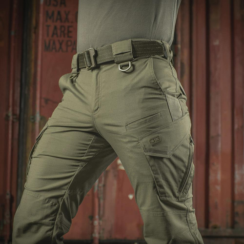 Тактичні штани M-Tac - Aggressor Gen.II Flex - Ripstop - Dark Olive - 20058048.