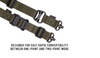 Magpul - Строп Magpul - MS4® Dual QD Sling GEN2 1/2 point suspension - Black - MAG518 BLK