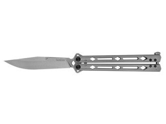Kershaw - Ніж-метелик Lucha - 14C28N - срібло - 5150