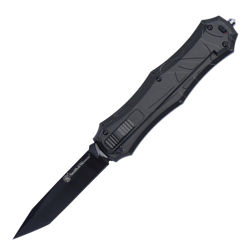 Smith&Wesson - Складаний ніж Assisted Opening OTF - AUS-8 - чорний - SWOTF9B
