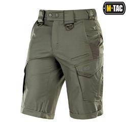 Тактичні шорти M-Tac - Aggressor Gen.II Flex - Polycotton - Dark Olive - 20014048.