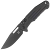Fox - Автоматичний ніж New Smarty - Clip Point - Алюміній - PVD - N690Co - Чорний - FX-503 ALB