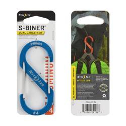 Nite Ize - Карабін S-Biner® Aluminum #4 - Синій - SBA4-03-R6