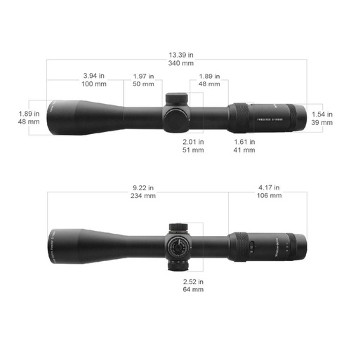 Vector Optics - Приціл Forester 2-10x40 SFP - Чорний - SCOM-02