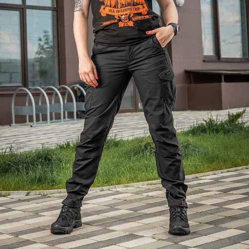 M-Tac - Жіночі брюки-чоботи Aggressor Lady Flex Boot Pants - чорний - 20069002