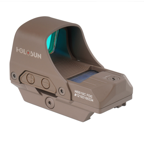 Holosun - Коліматор Open Reflex HS510C MRS - Сонячна панель - FDE - HS510C-FDE-R