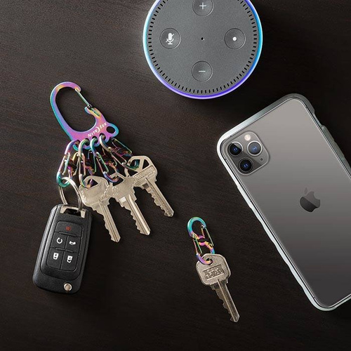 Nite Ize - Карабін для ключів BigFoot Locker™ KeyRack™ - Spectrum - KLKBF-07-R3