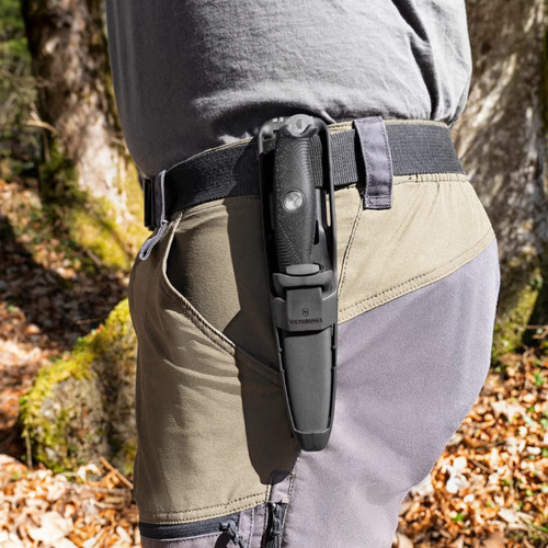 Victorinox - Ніж з фіксованою головкою Venture Pro - Sandvik 14C28N - Чорний - 3.0903.3F