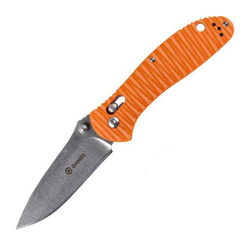 Ganzo - Складаний ніж EDC - 440C - помаранчевий - G7392P-OR