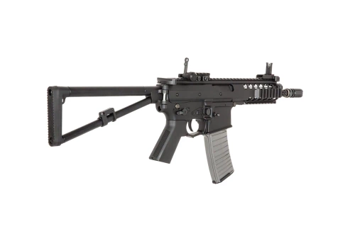 Double Bell - репліка електричного карабіна PDW BI-8002 - чорний - DBY-01-000830