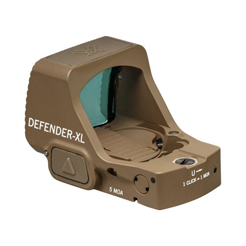 Vortex Optics - Червона точка Defender XL - 5 MOA - Tan - DFXL-MRD5-T