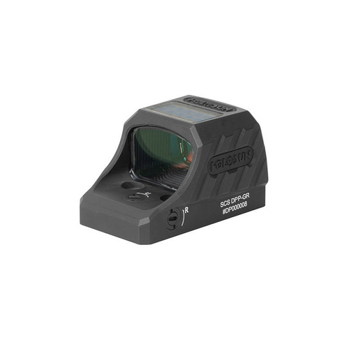 Holosun - Коліматор SCS-320 Green Dot - Multiple Reticle System - Сонячна панель - Монтажний RMS / SMS - SCS 320-GR
