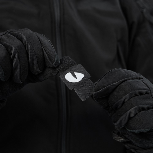M-Tac - Tiger Eyes Patch - 500D Cordura - Laser Cut - Reflective - Black - 51140299