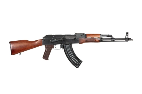 E&L - ASG репліка Електричний карабін ELAKM Essential - чорний/коричневий - EIL-01-031543