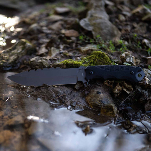 Schrade - Тактичний ніж для екстремального виживання Extreme Surviva - AUS-10 - чорний/графіт - 1182512