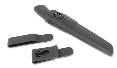 Morakniv - Ніж для виживання Bushcraft - Вуглецева сталь - Чорний - 12490.