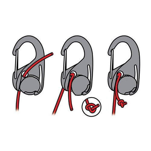 Nite Ize - Регульована кемпінгова пряжка CamJam® Cord Tightener - 4 штуки - NCJ-01-4R3