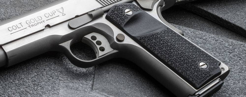 Magpul - MOE® протиковзкі накладки на рукоятку для пістолета Colt 1911 - Anti Slip - чорні - MAG524-BLK