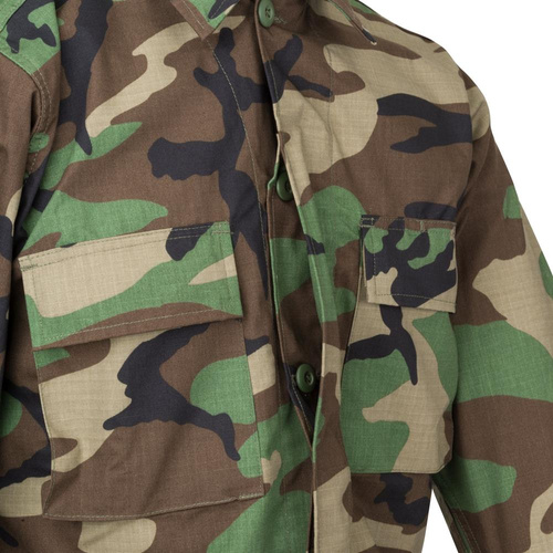 Helikon - Толстовка BDU - PolyCotton Ripstop - Olive Green - BL-BDU-PR-02