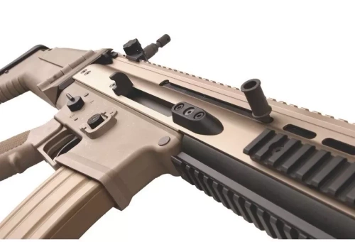 WE - Газова копія штурмової гвинтівки MK16 MOD 0 Open Bolt - Dark Earth - WET-02-001803