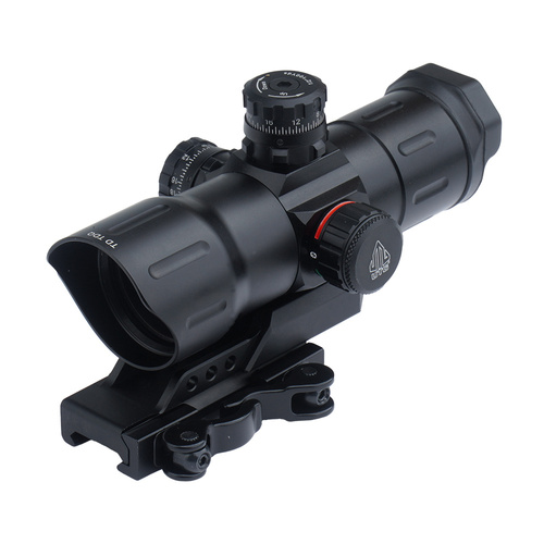 UTG - CQB T-крапковий коліматор зі зміщеним кріпленням QD Picatinny - SCP-TDTDQ