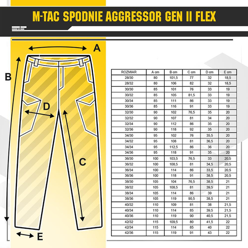 Штани тактичні M-Tac - Aggressor Gen.II Flex - Ripstop - Army Olive - 20058062.