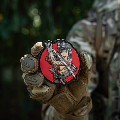 M-Tac - Tactical Girl №3 Yakuza Patch - ПВХ - Чорні татуювання - Повнокольоровий - 51116404