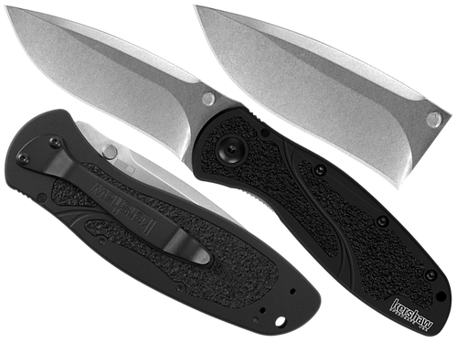 Kershaw - Тактичний ніж Blur 1670S30V - S30V - Black - 1670S30V