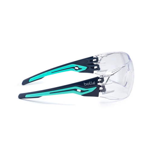 Bolle Safety - Захисні окуляри Silex - прозорі - бірюзові - SILEXPSI
