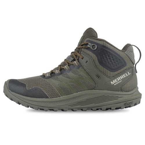 Merrell - Трекінгові черевики Nova 3 Tactical Mid - Водонепроникний - Dark Olive - J005053 